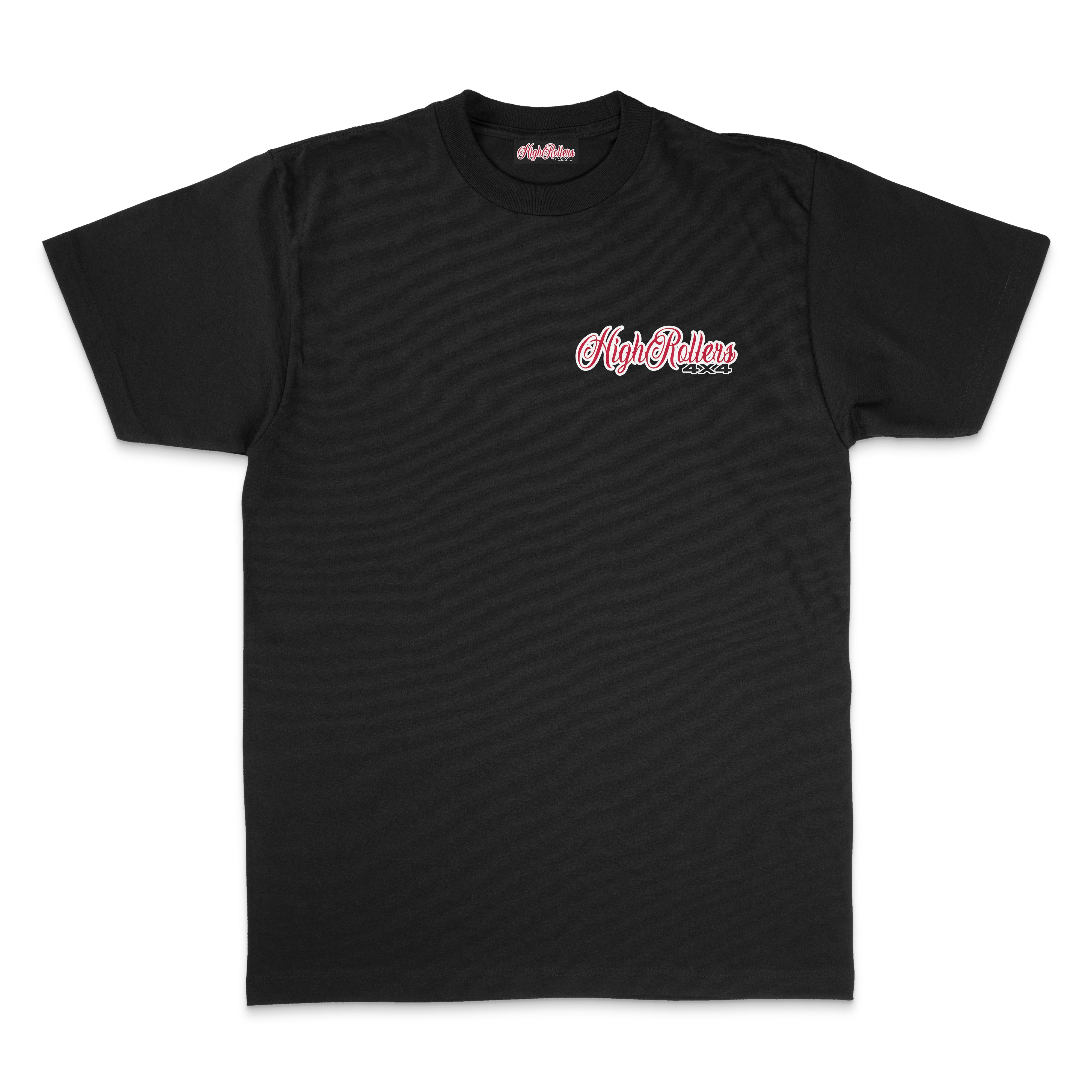 The Everyday T-Shirt - Black (Unisex) – High Rollers 4x4