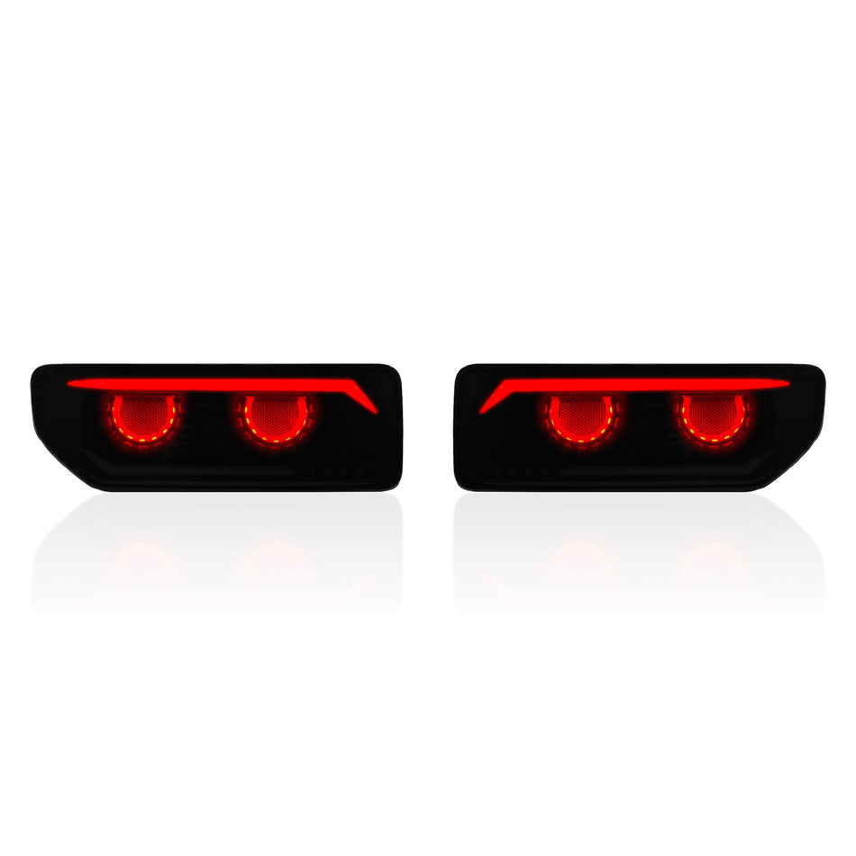 Blacked Out LED Tail Lights (Pair) - Suzuki Jimny (2018-Current) / Tray Lights