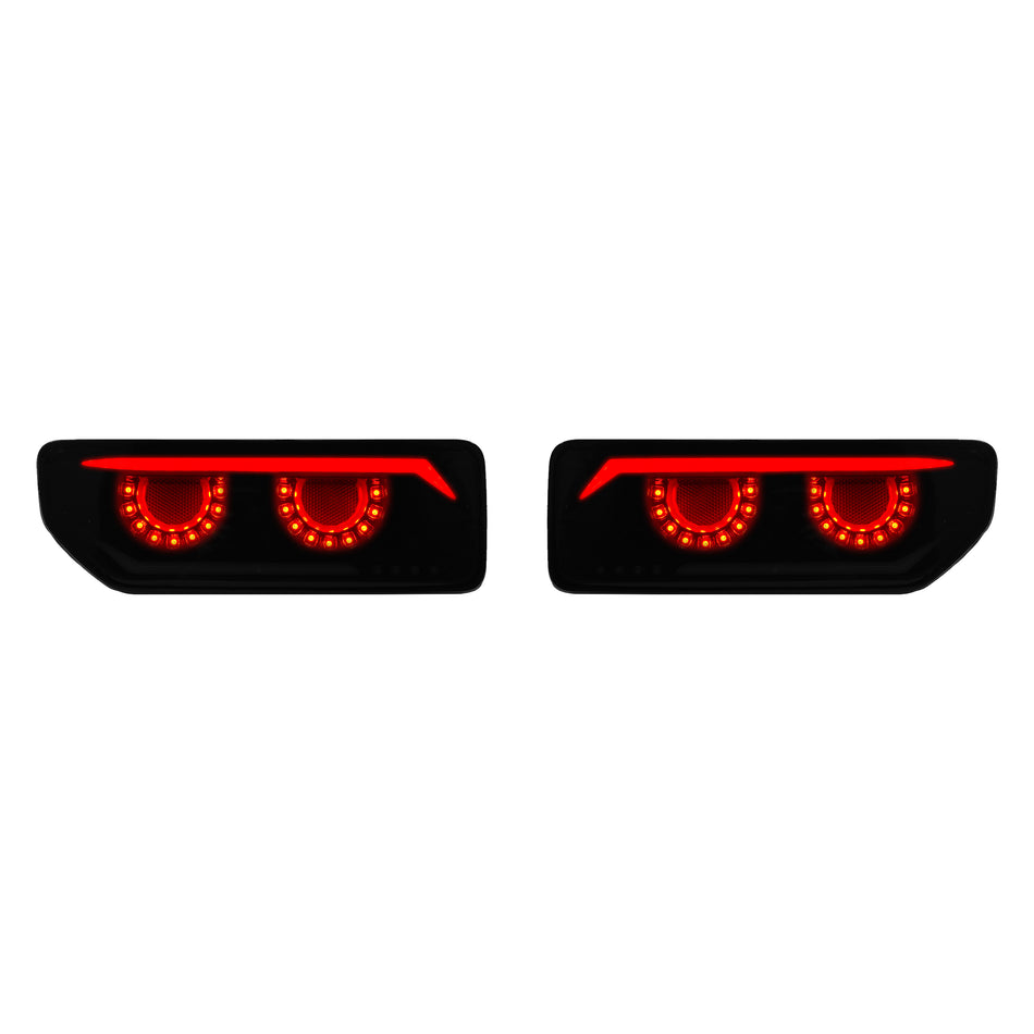 Blacked Out LED Tail Lights (Pair) - Suzuki Jimny (2018-Current) / Tray Lights