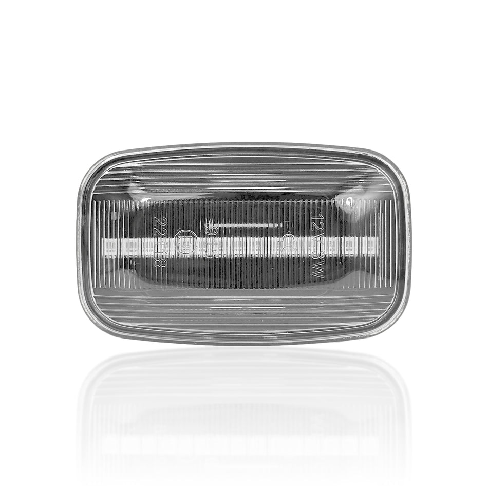 Clear Sequential LED Indicator Turn Signal (Pair) - Toyota 70 Series/100 Series/105 Series Landcruiser