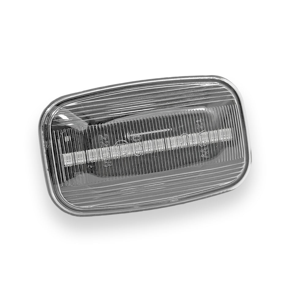 Clear Sequential LED Indicator Turn Signal (Pair) - Toyota 70 Series/100 Series/105 Series Landcruiser