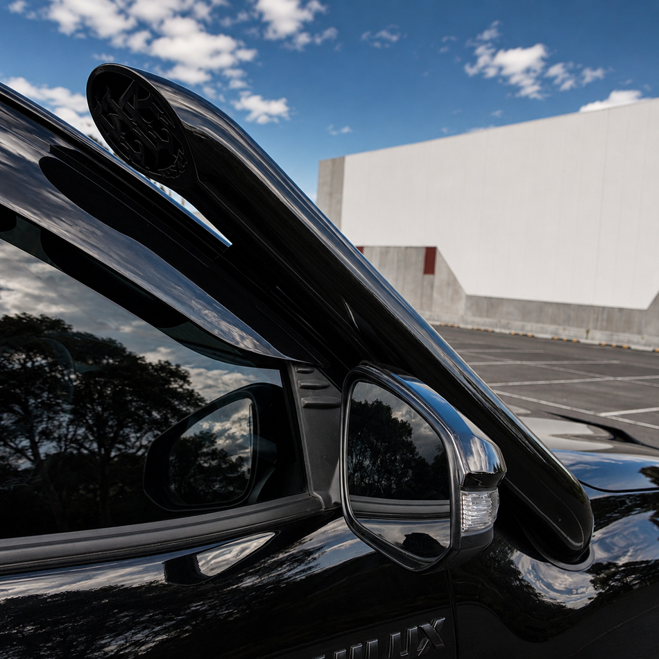 Toyota N80 Hilux (2015-2025) 4” Stainless Steel Short Entry Snorkel