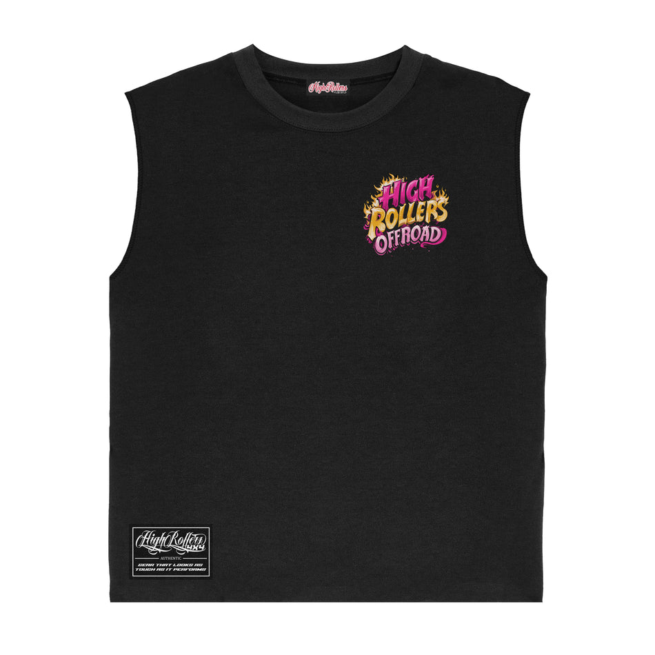 High Rollers Off-Road Acid Wash Tank Top (Unisex)