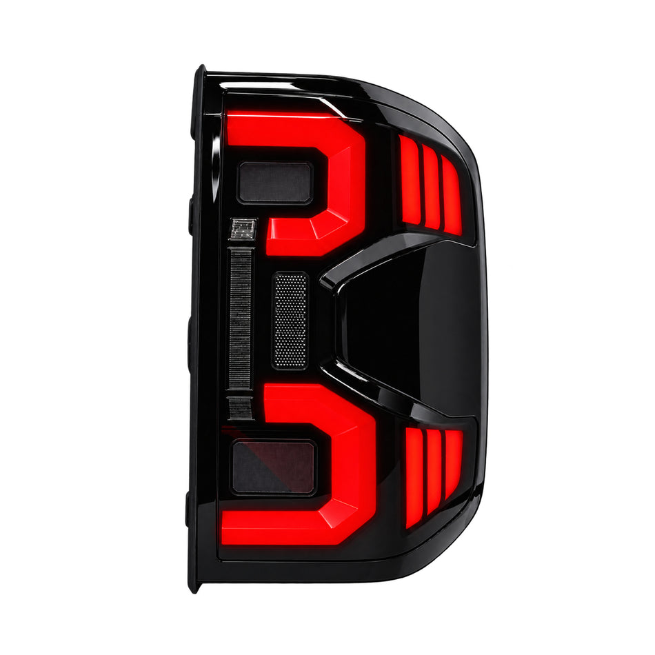 Ford Next Gen Ranger (2022-Current) - Black Smoked LED Tail Lights (Pair)