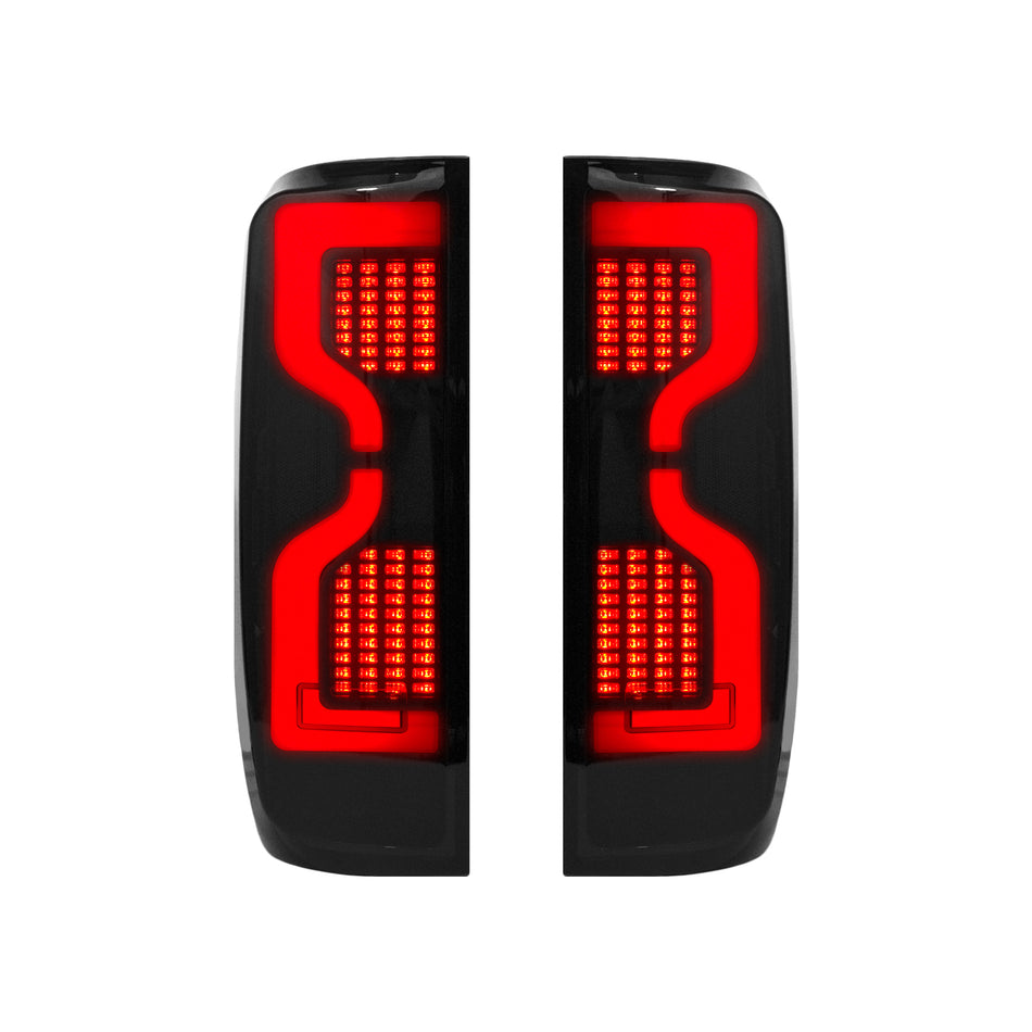 Black Smoked LED Tail Lights (Pair) - Ford PX Ranger & Raptor (2011-2022)