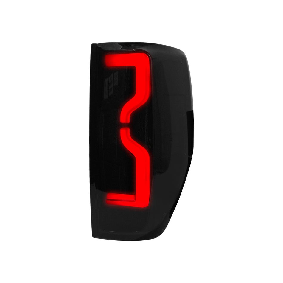 Black Smoked LED Tail Lights (Pair) - Ford PX Ranger & Raptor (2011-2022)