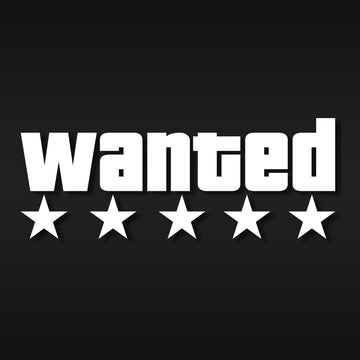 Wanted Decal