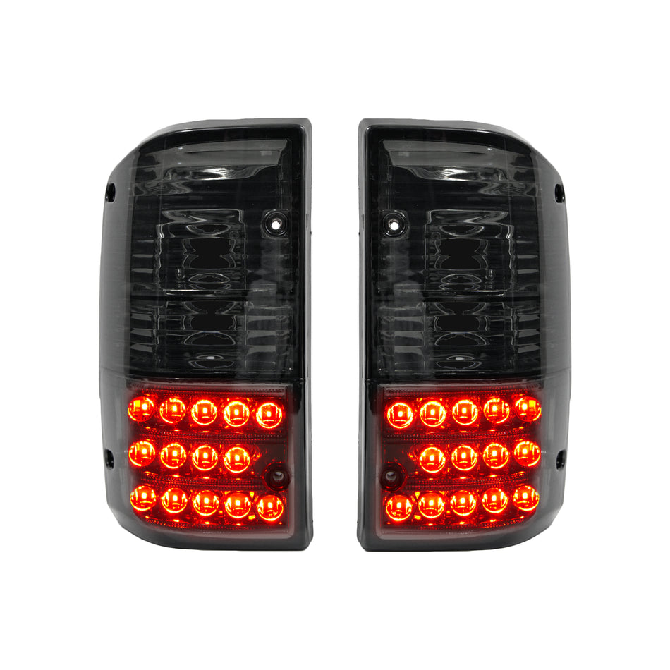 Smoked LED Tail Lights (Pair) - Nissan GQ Patrol (1988-1997)