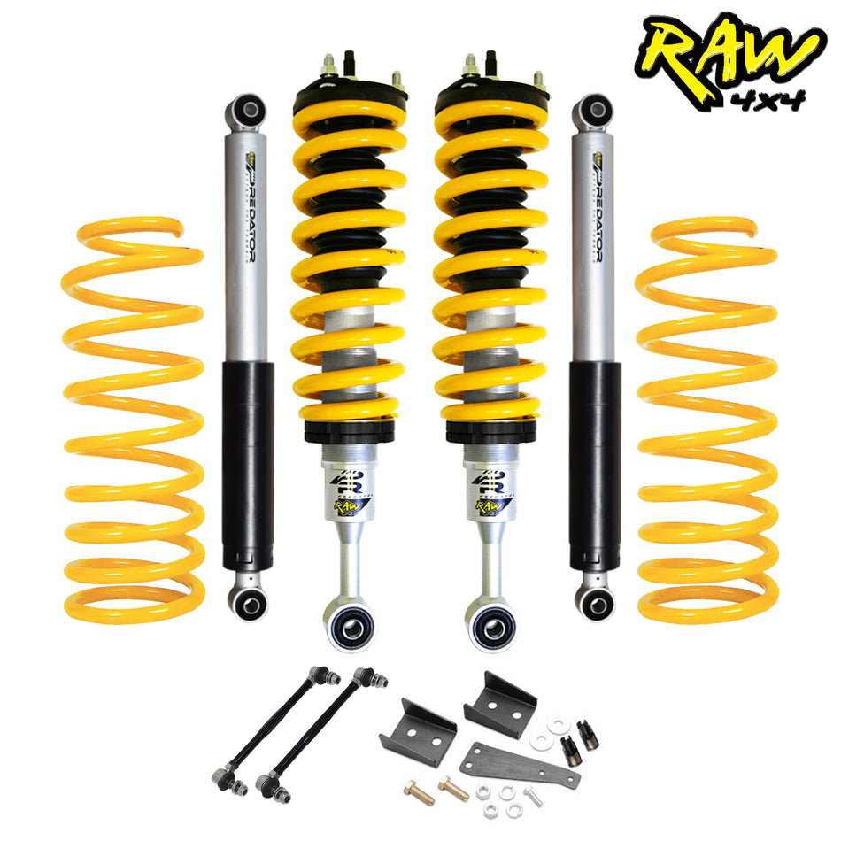 RAW 4x4 3" Front / 2" Rear 50-75mm PREDATOR XPR Performance Lift Kit - Mercedes X-Class 4CYL ONLY (2017-2020)