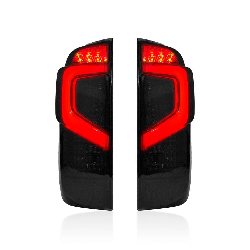 Black Smoked LED Tail Lights (Pair) - Nissan NP300/D23 Navara (2015-2025)