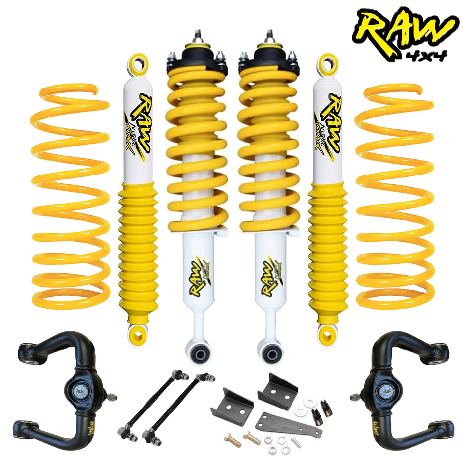 RAW 4x4 2" 40mm NITROMAX Heavy Duty Lift Kit - Nissan NP300/D23 Navara (2015-Current)