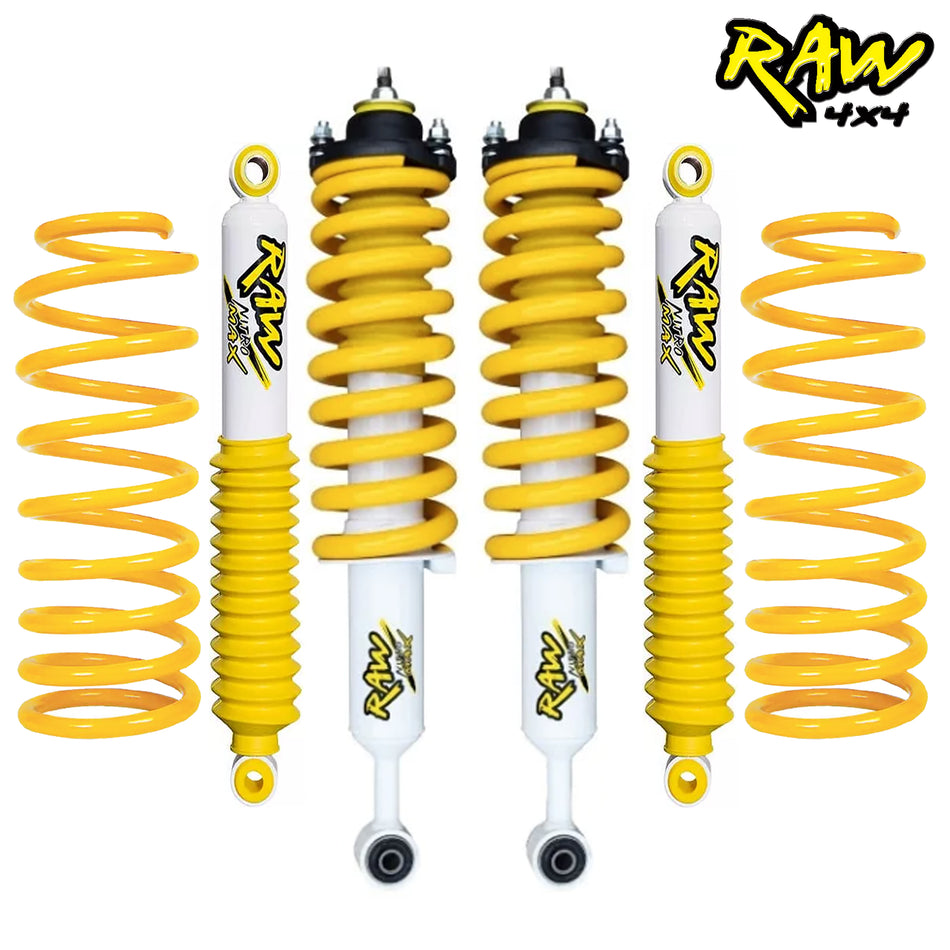 RAW 4x4 2" 40mm NITROMAX Heavy Duty Lift Kit - Mercedes X-Class 4CYL ONLY (2017-2020)