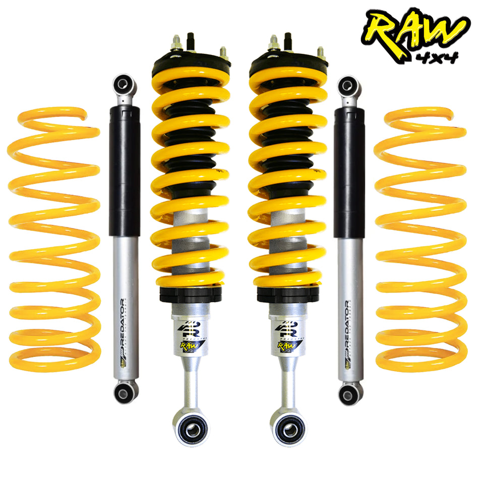 RAW 4x4 3" Front / 2" Rear 50-75mm PREDATOR XPR Performance Lift Kit - Mercedes X-Class 4CYL ONLY (2017-2020)