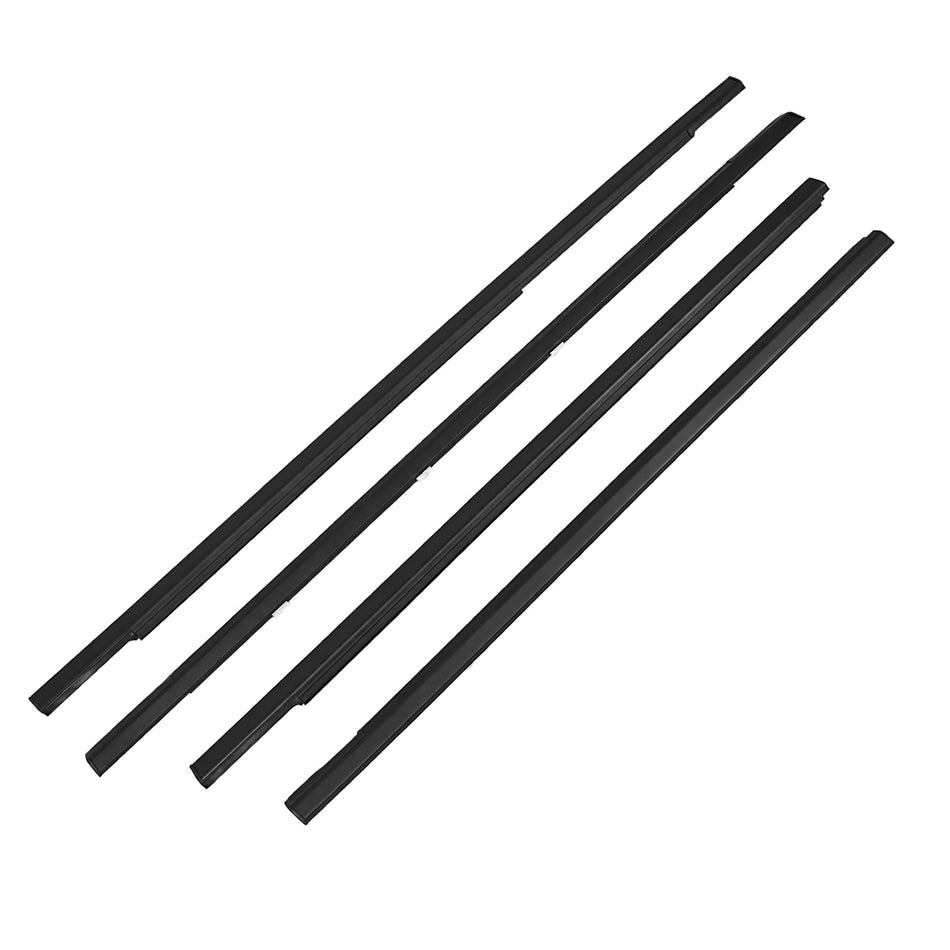 Nissan GU/Y61 Patrol (1997-2016) Blacked Out Window Seal Weather Strip 4 Piece Kit