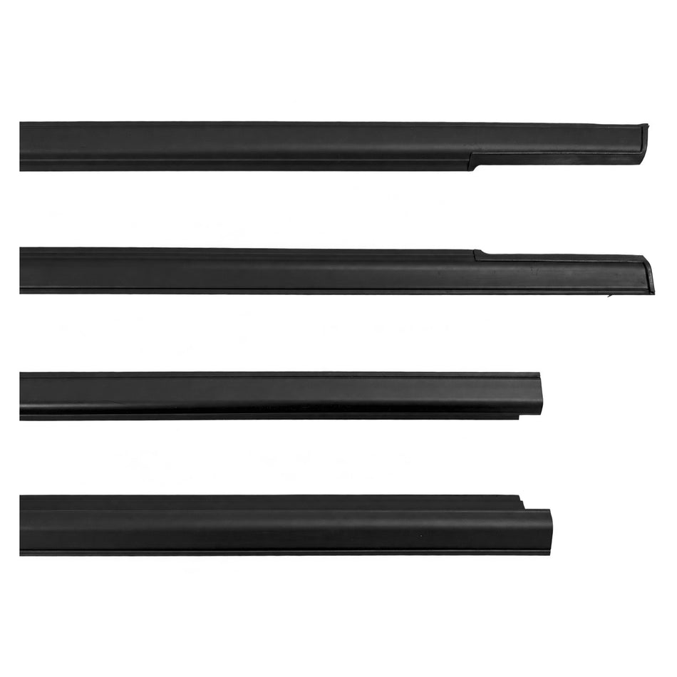 Nissan GU/Y61 Patrol (1997-2016) Blacked Out Window Seal Weather Strip 4 Piece Kit