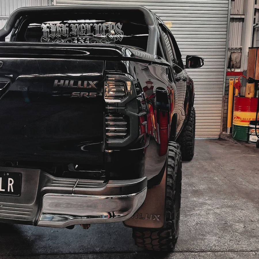 Blacked Out Sequential LED Tail Lights (Pair) - Toyota Hilux N80 (2015-Current)