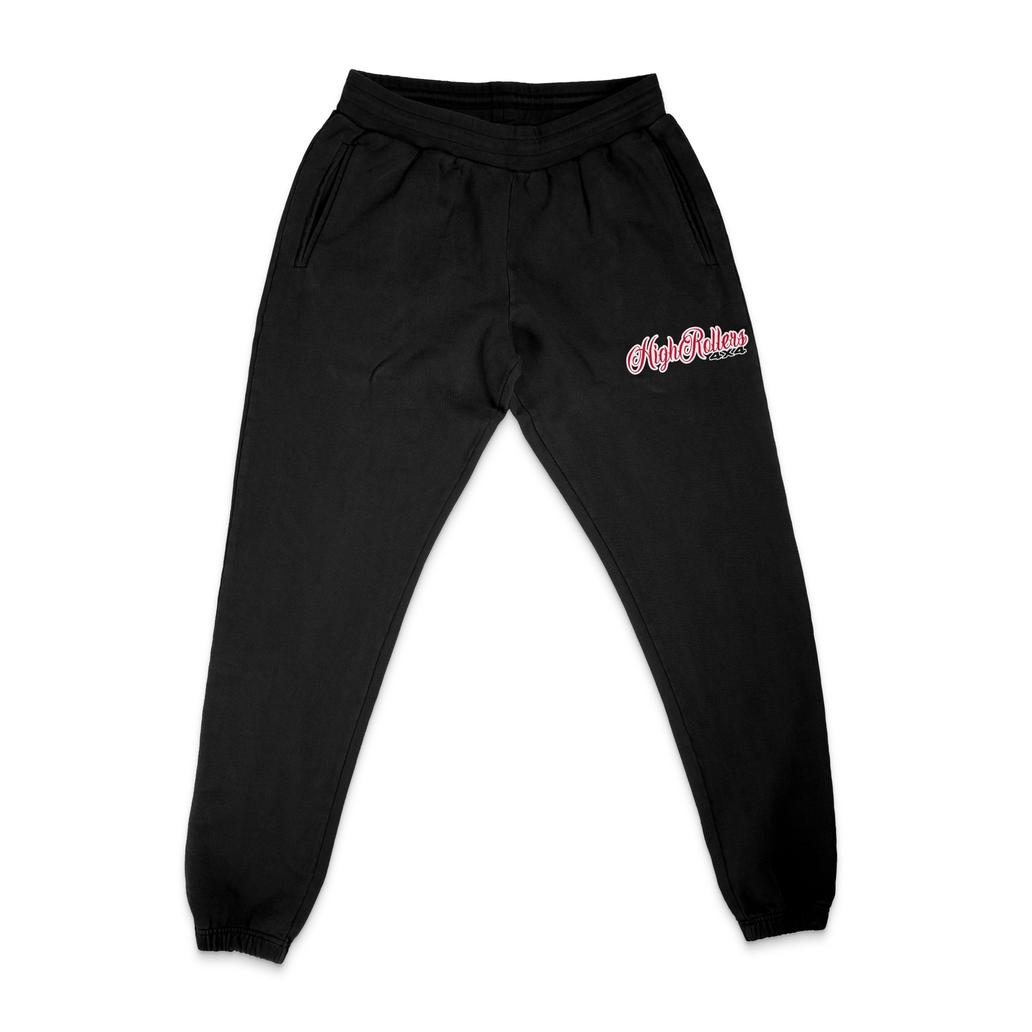 The Everyday Jogger - Black (Unisex) – High Rollers 4x4